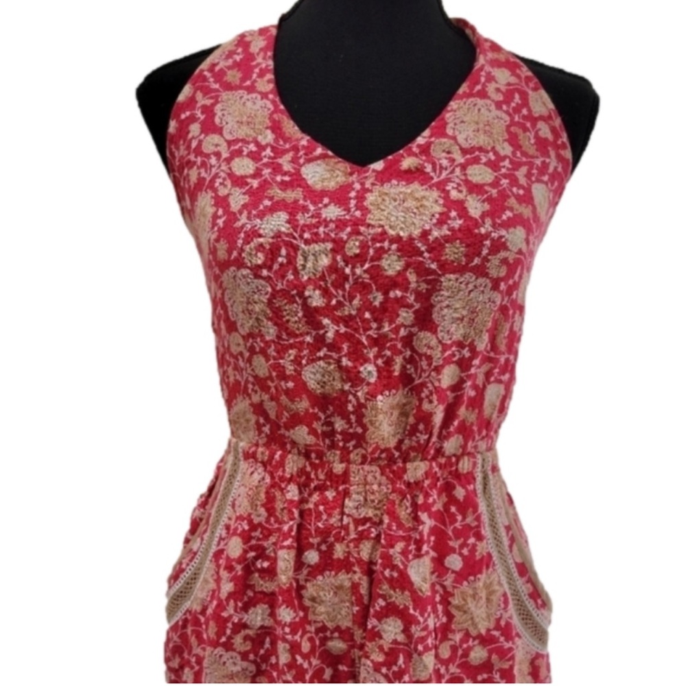 O'NEILL Avis Printed Halter Romper Size Small